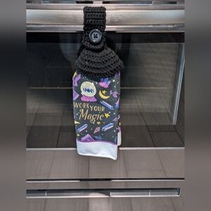 Halloween Kitchen Towel with holder